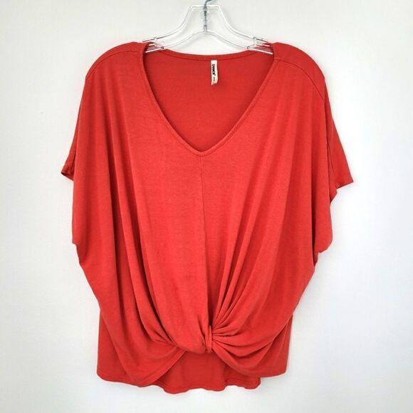 TRESICS dolman sleeve V-neck blouse - Picture 1 of 7